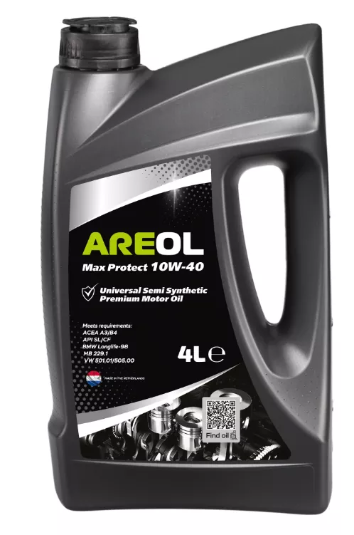 AREOL Max Protect 5W-40 (4L) масло моторное! синтетическое